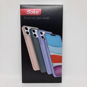 Soke iPhone 12 Pro Silicone Phone Case, Clove Purple